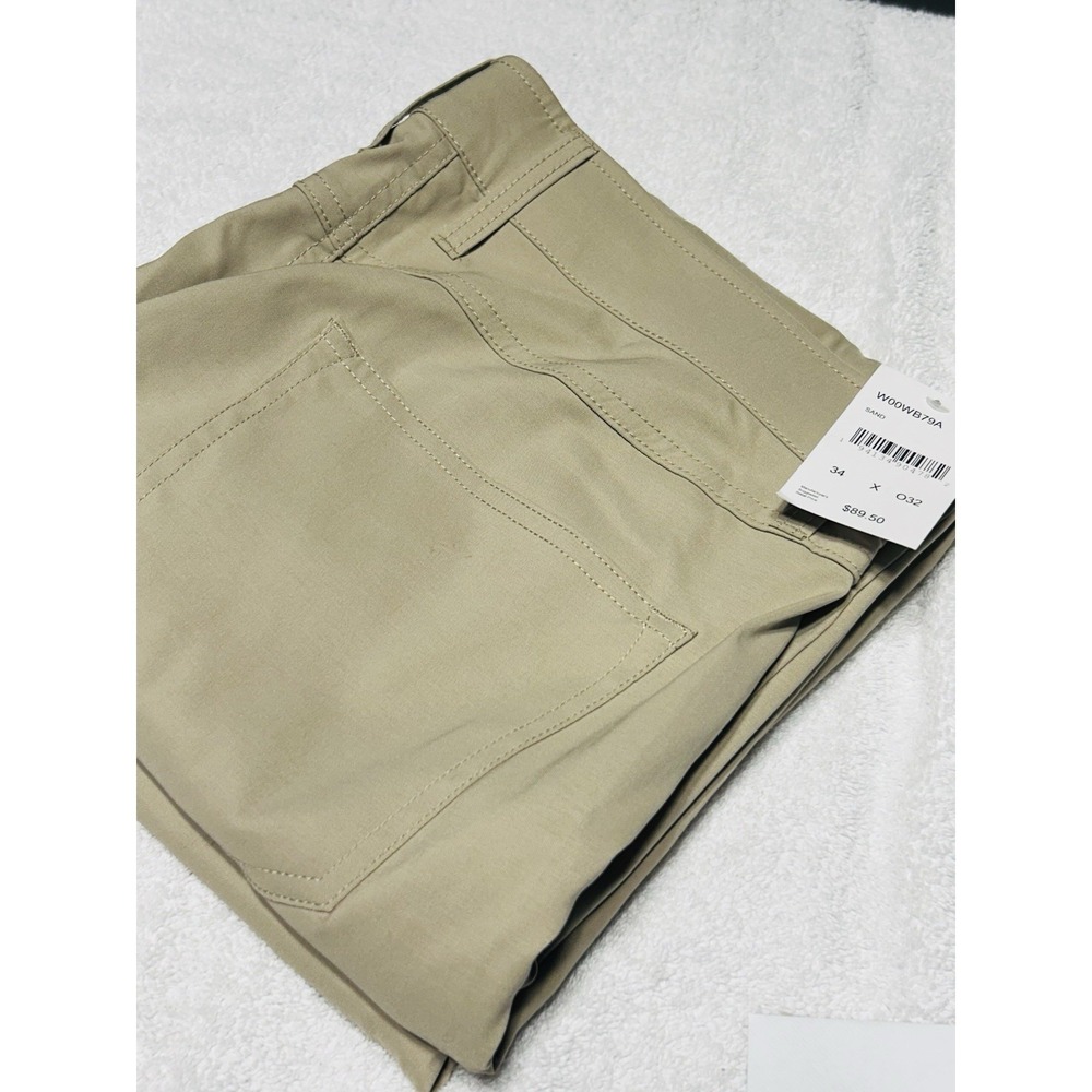 Weatherproof Vintage Men's Tech Pant Stretch Water Resistant 5-Pocket 34x32 Sand